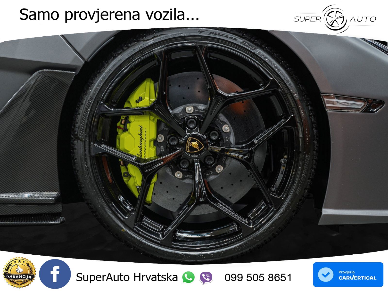 Lamborghini Revuelto 6.5 V12 (1015 KS) 4WD DCT LED+ACC
