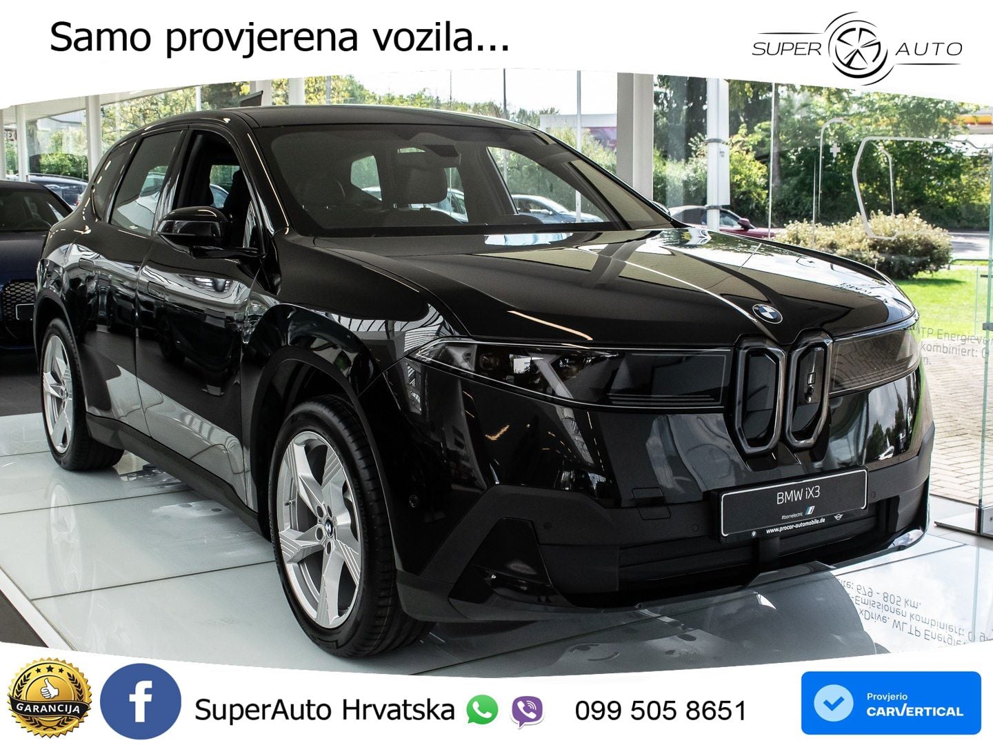 BMW iX3 40 82.6 kWh (320 KS) LED+GR SJED+ACC
