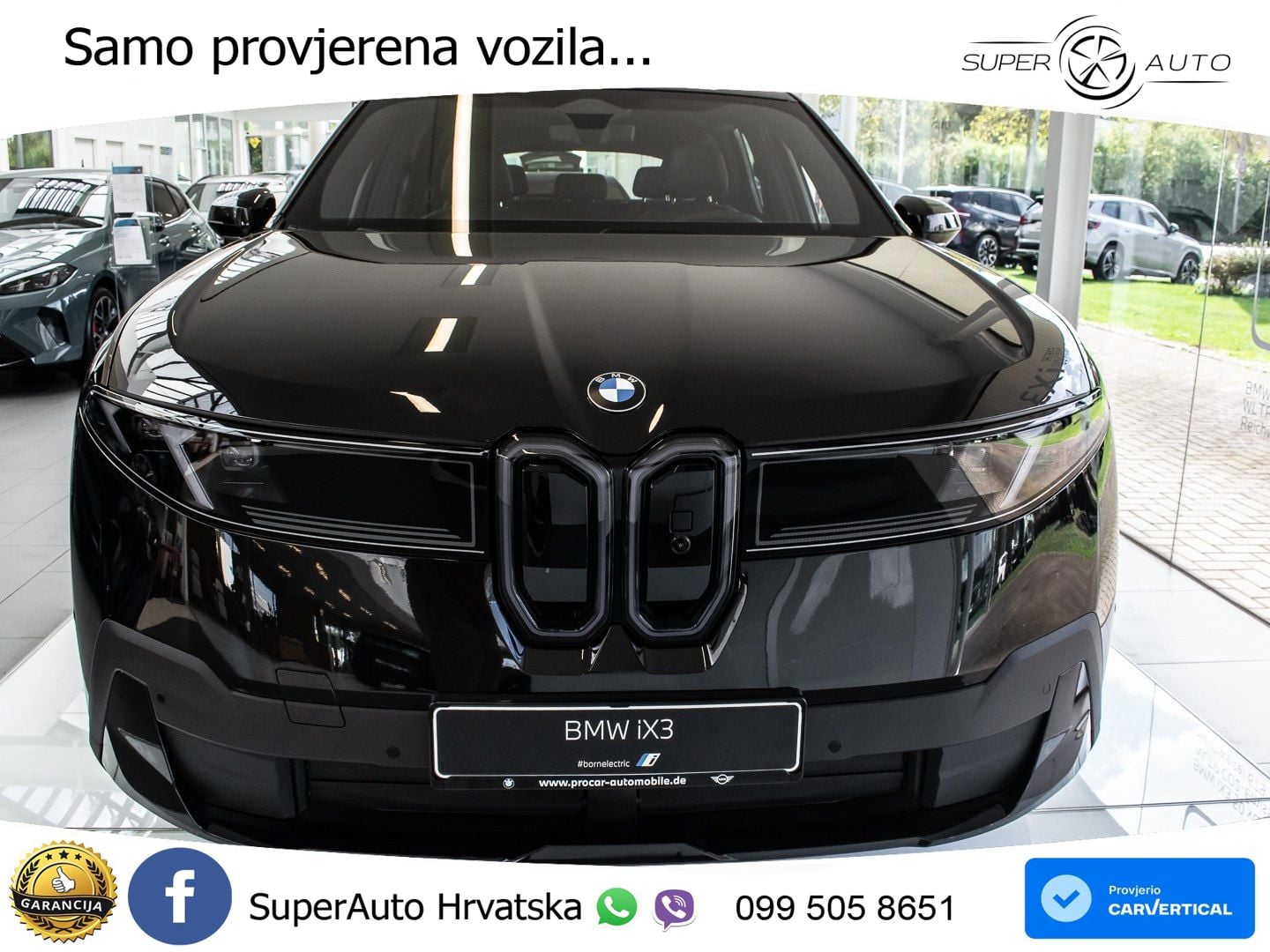 BMW iX3 40 82.6 kWh (320 KS) LED+GR SJED+ACC