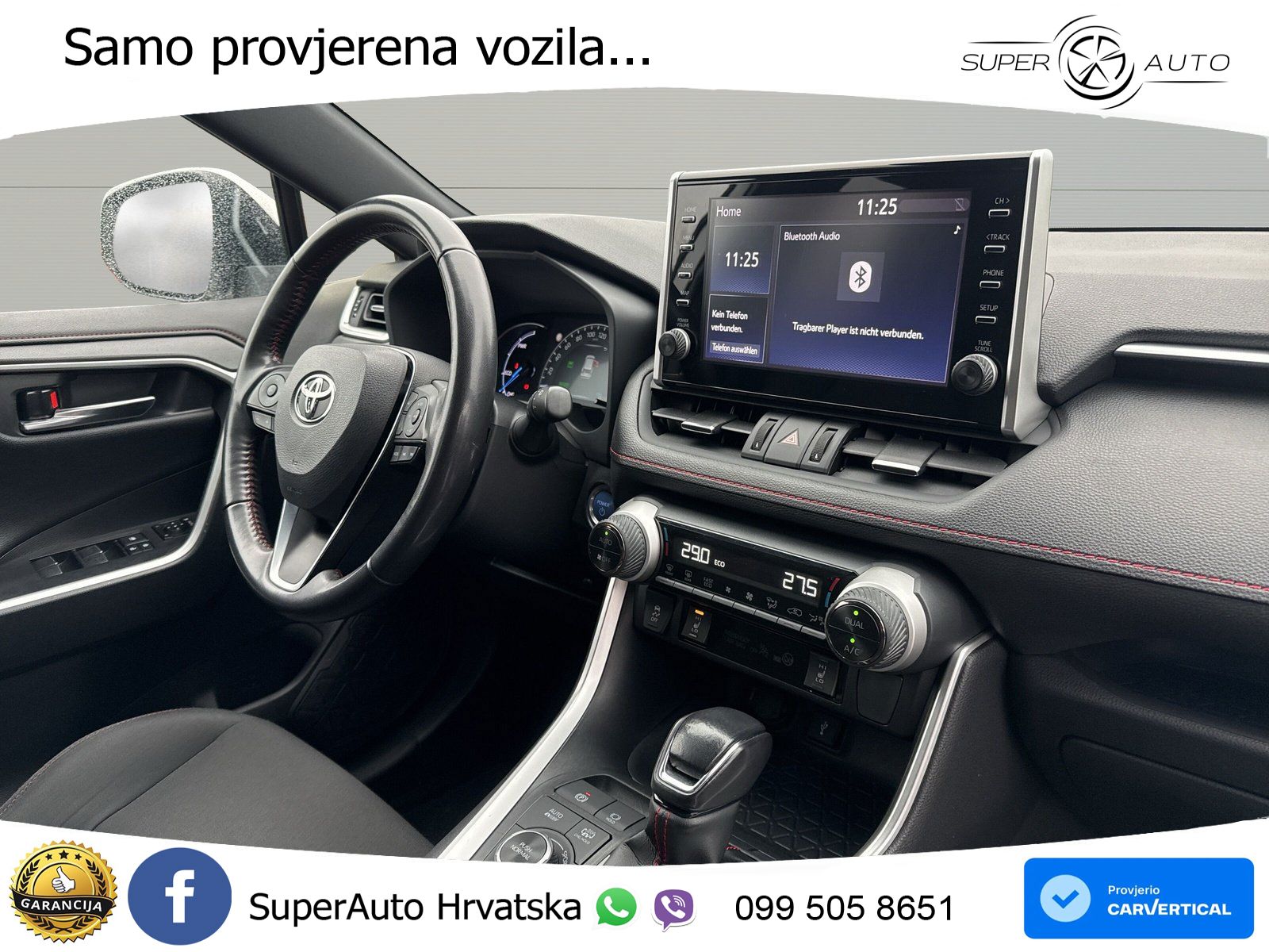 Toyota RAV4 2.5 D-4S (306 KS) Hybrid AWD-i e-CVT LED+GR SJED+ACC
