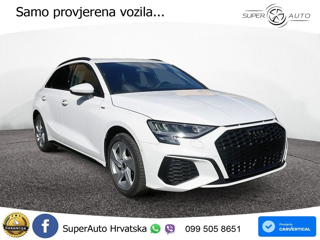 Audi A3 40 TFSIe (204 KS) S tronic LED+GR SJED+ACC