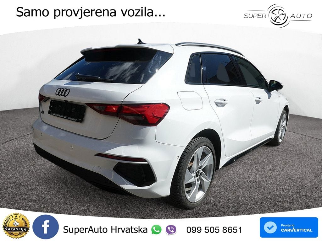 Audi A3 40 TFSIe (204 KS) S tronic LED+GR SJED+ACC