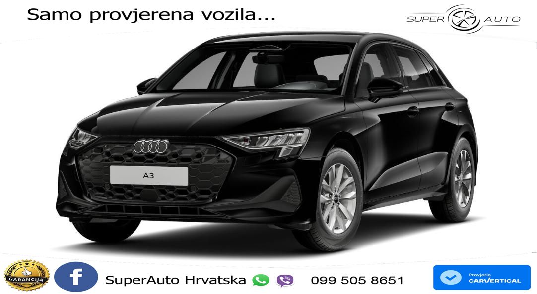 Audi A3 Sportback 30 TFSI (116 KS)