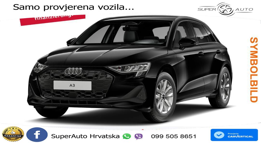 Audi A3 Sportback 30 TFSI (116 KS)