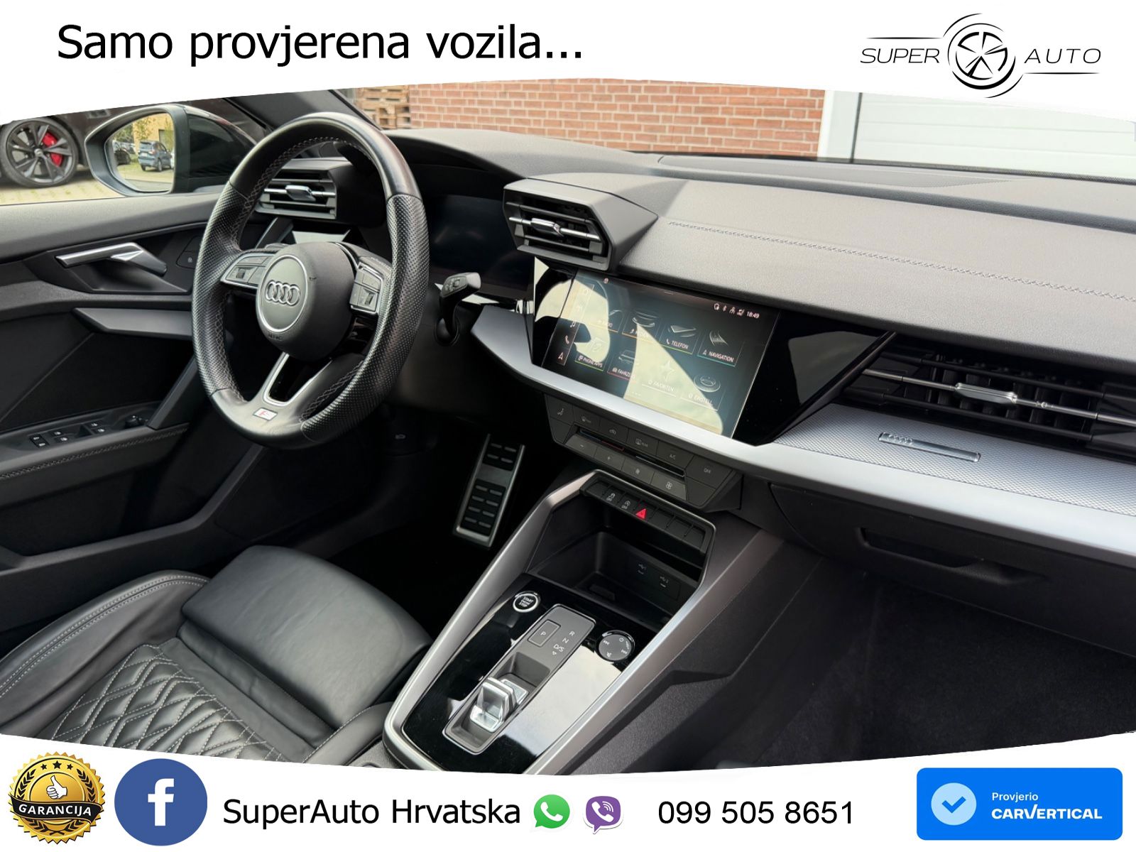 Audi A3 35 TDI (150 KS) S tronic S line LED+ACC