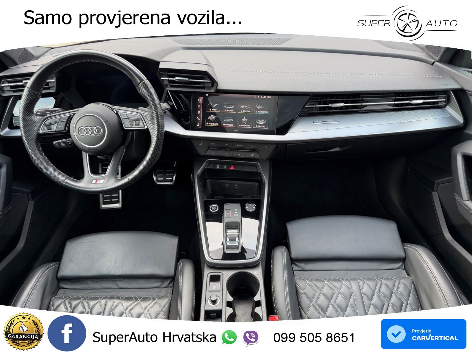 Audi A3 35 TDI (150 KS) S tronic S line LED+ACC