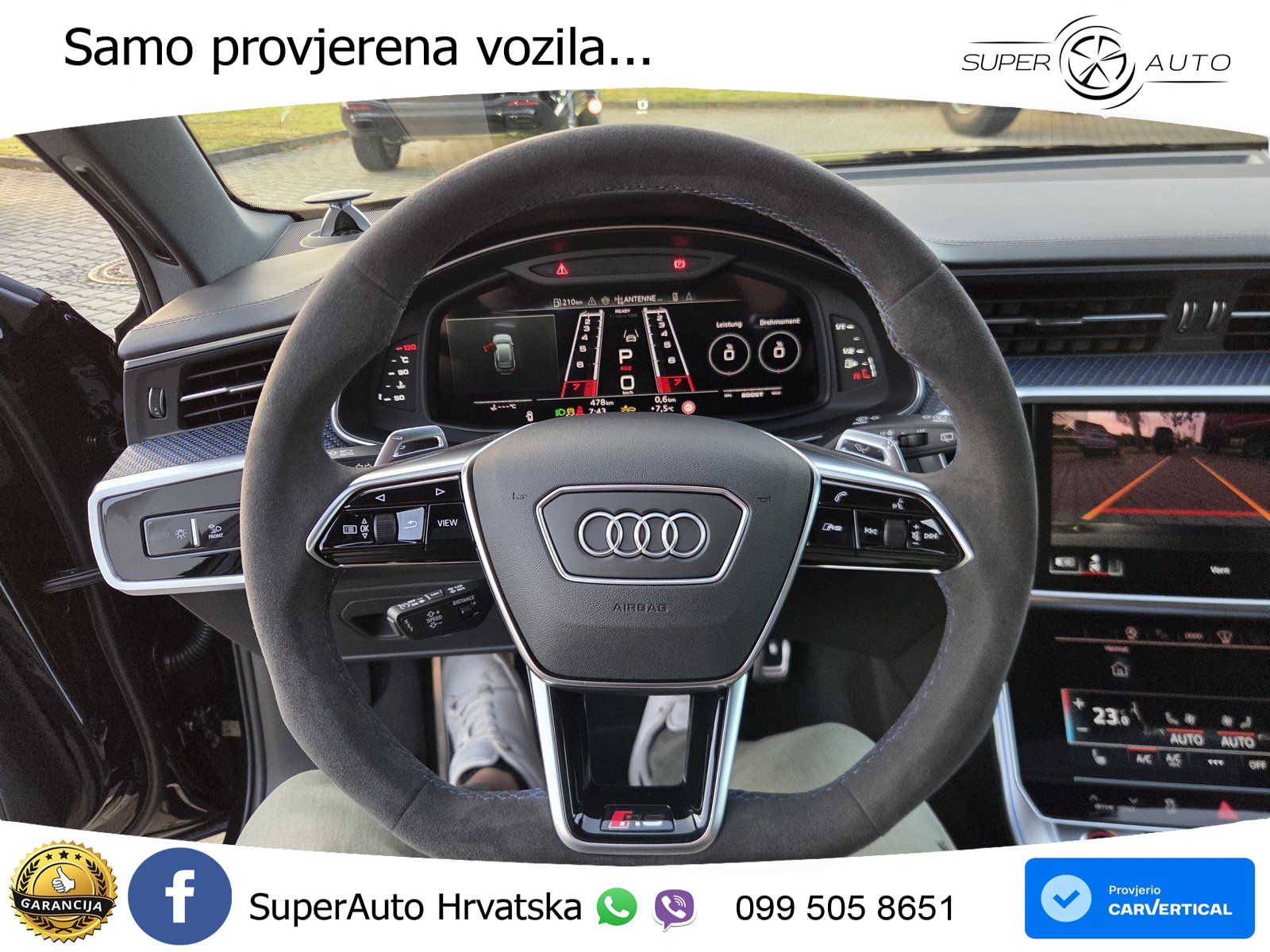 Audi RS6 Avant 4.0 TFSI V8 performance (630 KS)  quattro tiptronic