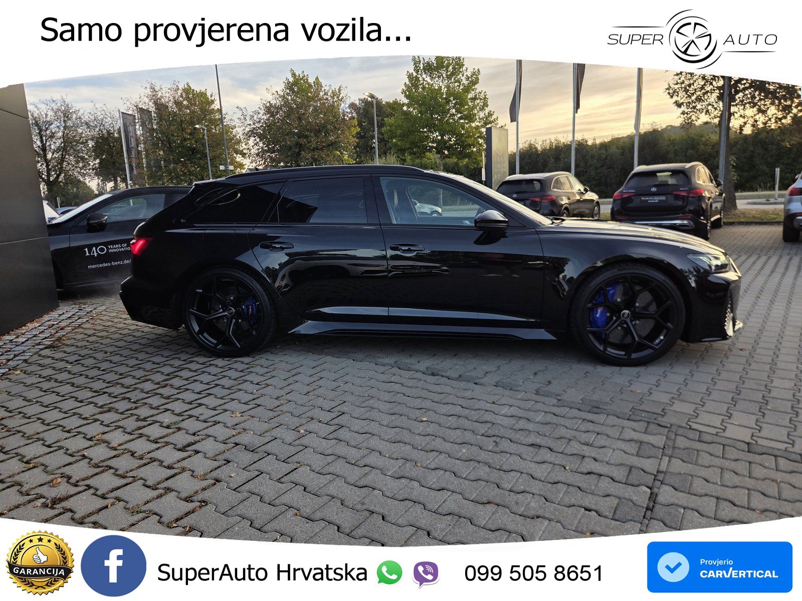 Audi RS6 Avant 4.0 TFSI V8 performance (630 KS)  quattro tiptronic