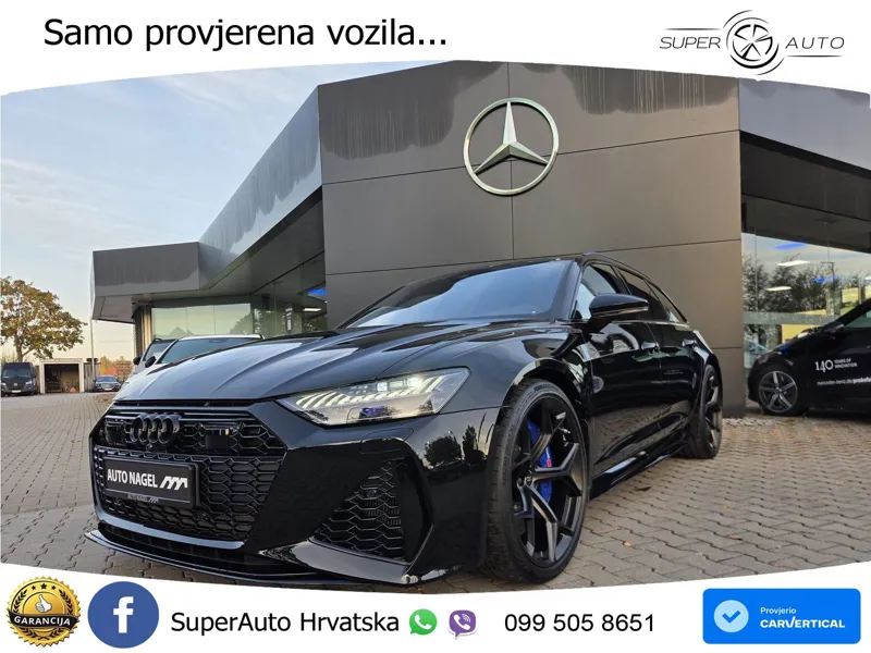 Audi RS6 Avant 4.0 TFSI V8 performance (630 KS)  quattro tiptronic
