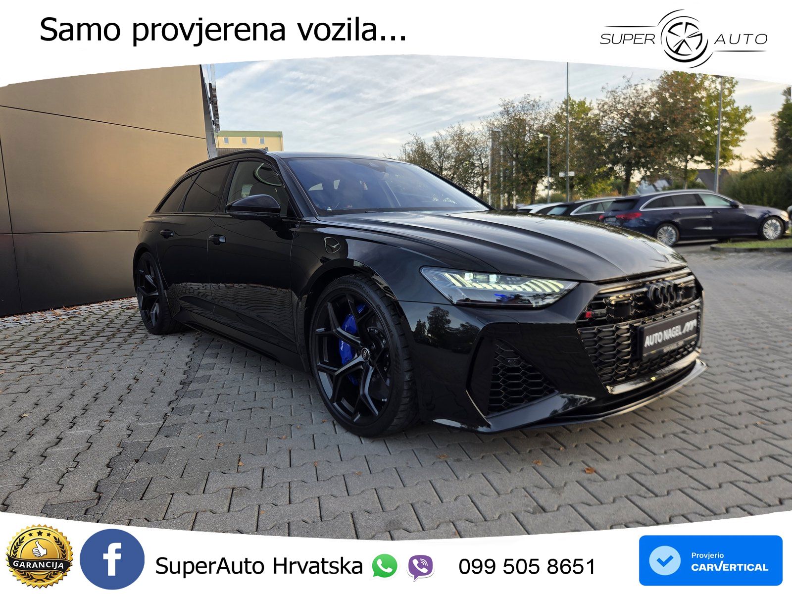 Audi RS6 Avant 4.0 TFSI V8 performance (630 KS)  quattro tiptronic
