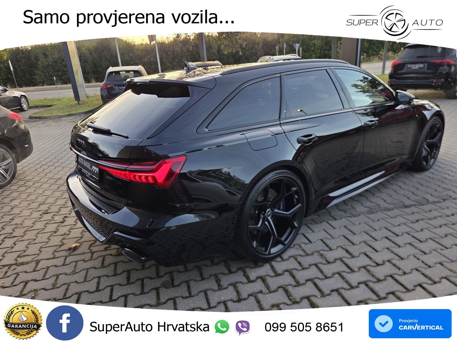 Audi RS6 Avant 4.0 TFSI V8 performance (630 KS)  quattro tiptronic