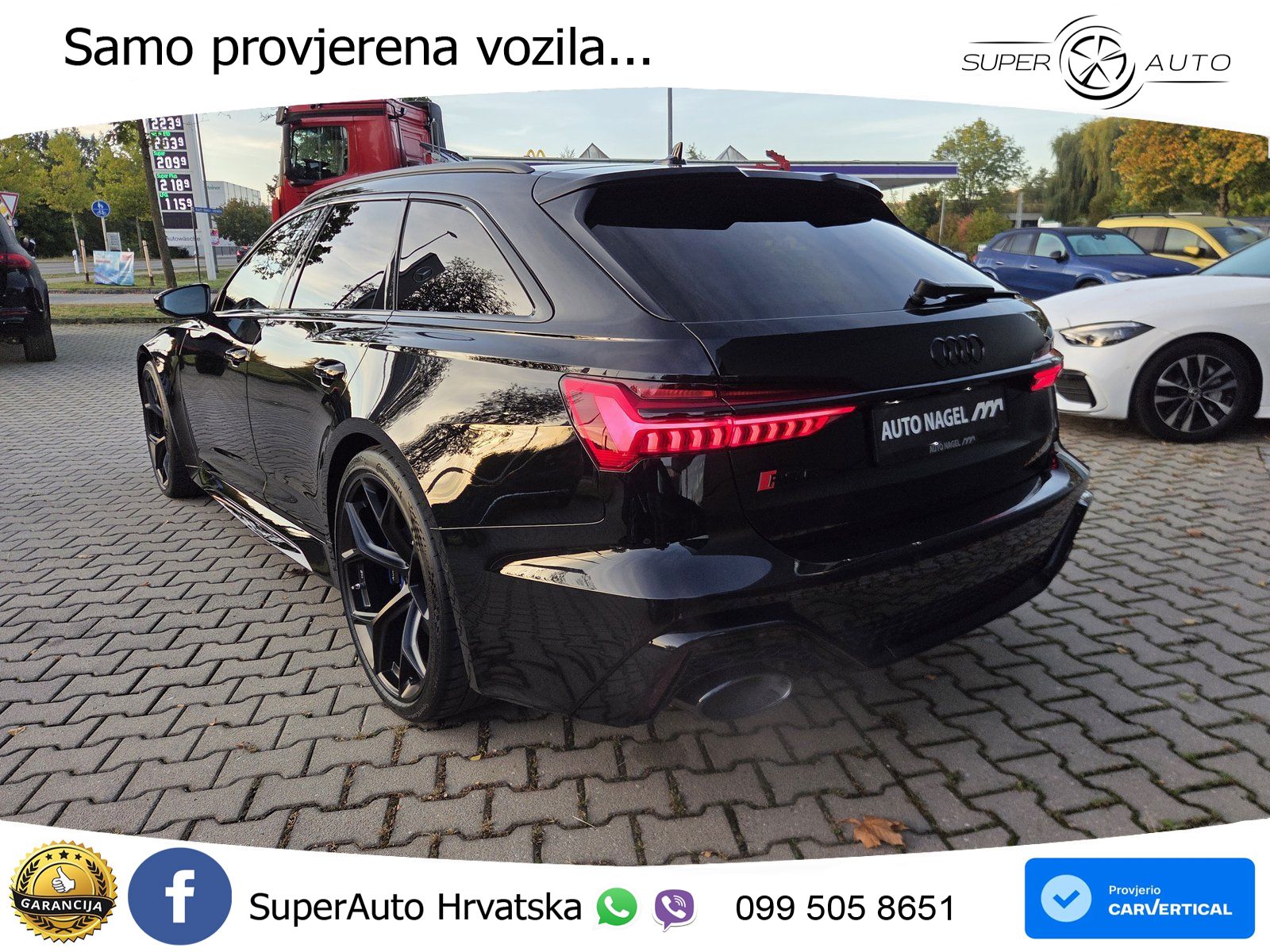 Audi RS6 Avant 4.0 TFSI V8 performance (630 KS)  quattro tiptronic