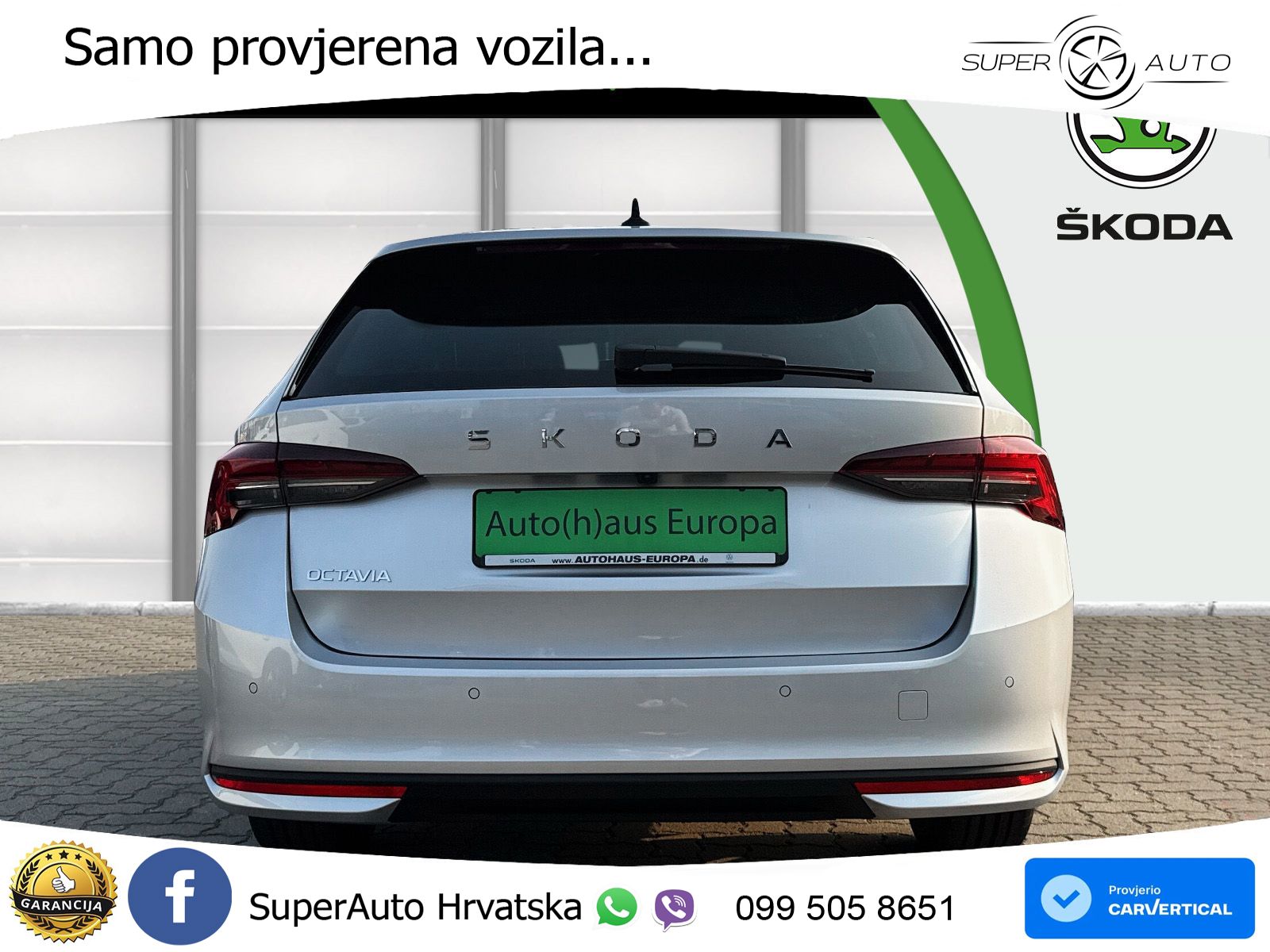 Škoda Octavia Combi 2.0 TDI (150 KS) DSG Selection LED+GR SJED+ACC