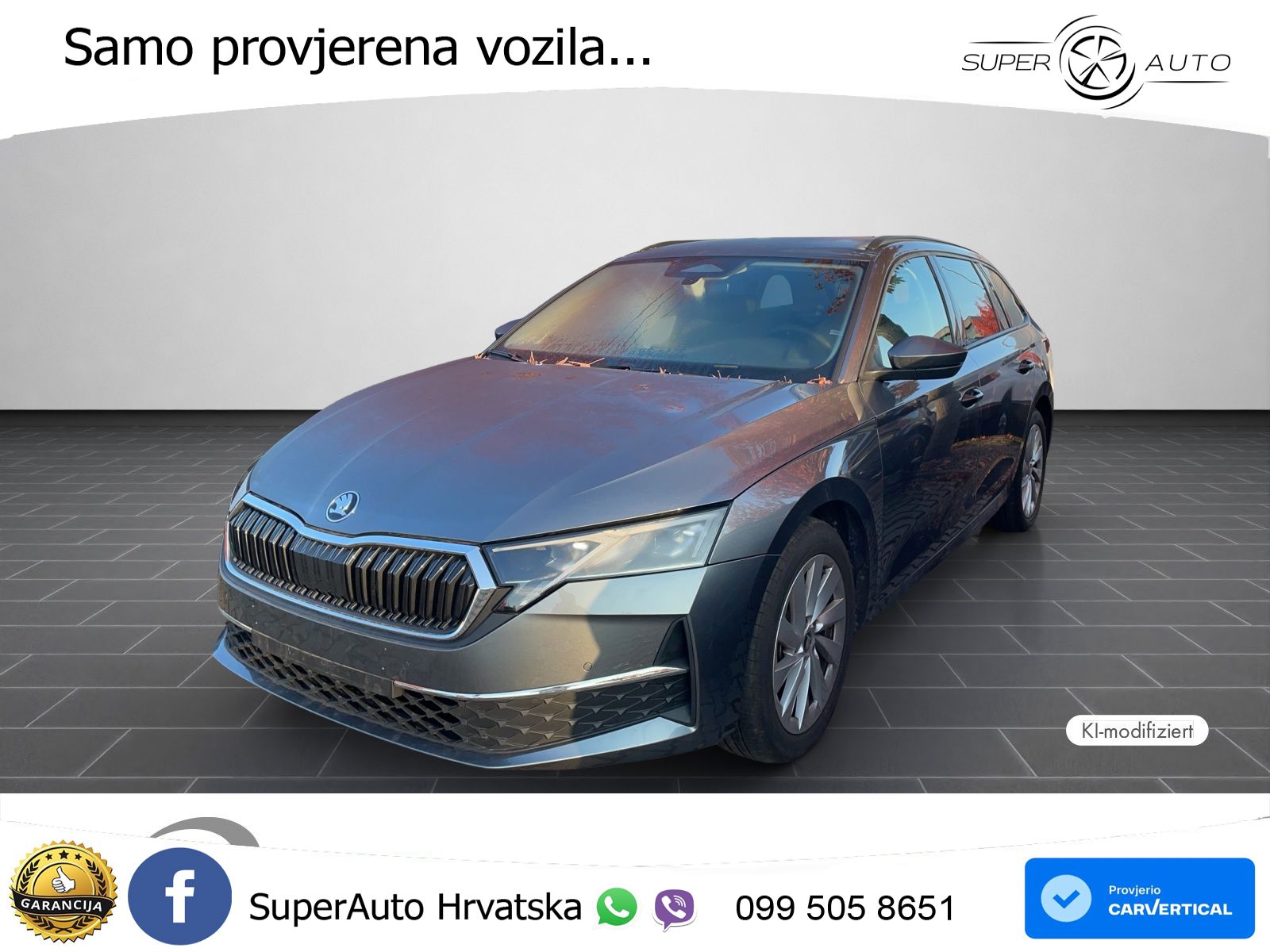Škoda Octavia Combi 1.5 TSI (150 KS) DSG Selection LED+GR SJED+ACC