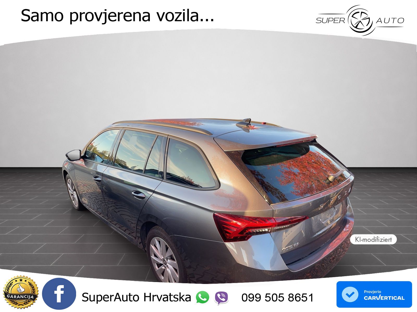 Škoda Octavia Combi 1.5 TSI (150 KS) DSG Selection LED+GR SJED+ACC