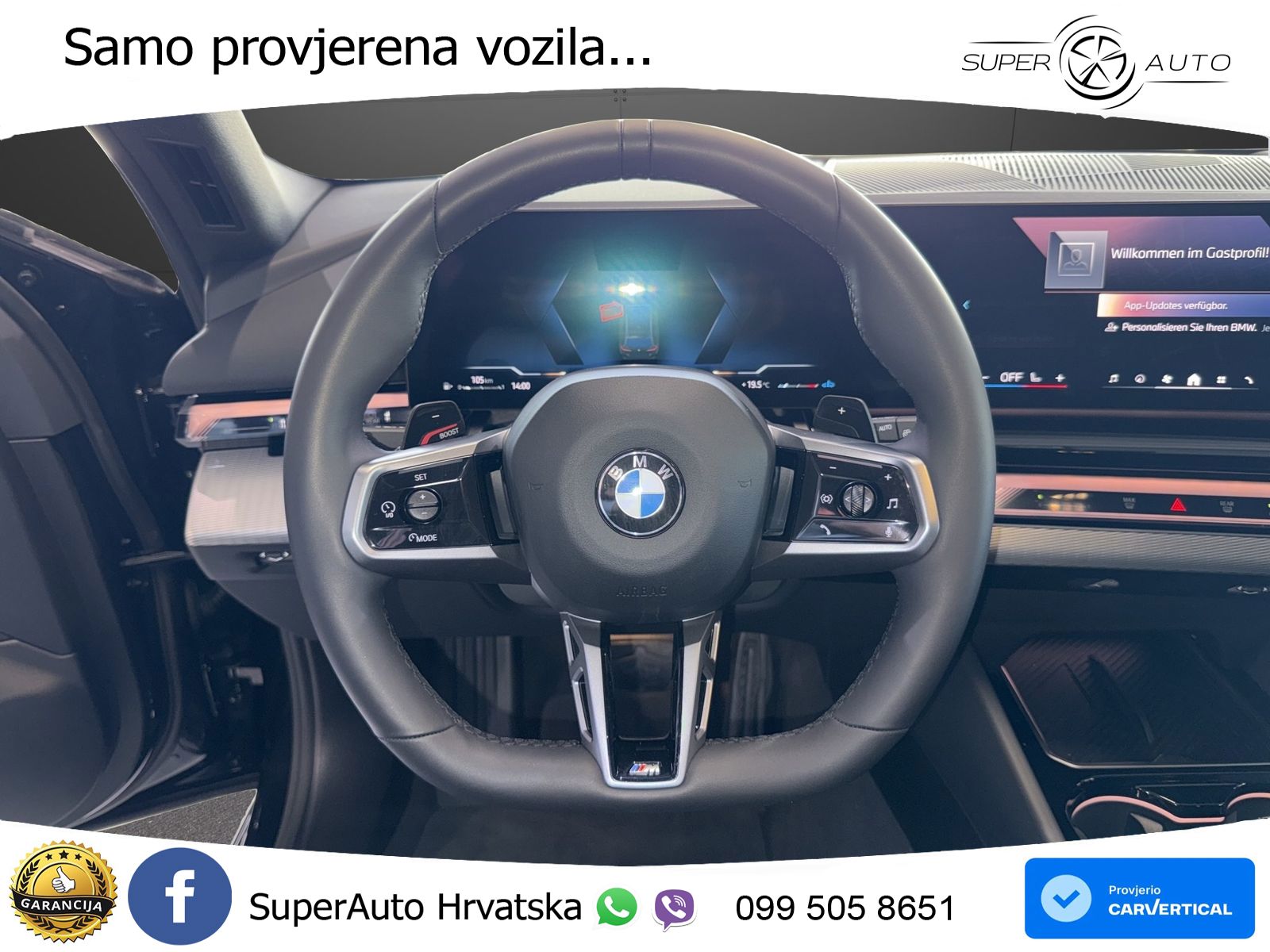 BMW 520i Touring (208 KS) Steptronic M Sport LED+GR SJED+ACC