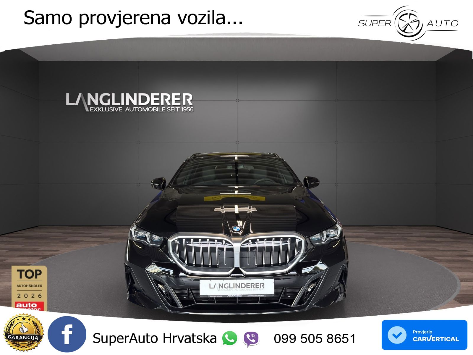 BMW 520i Touring (208 KS) Steptronic M Sport LED+GR SJED+ACC