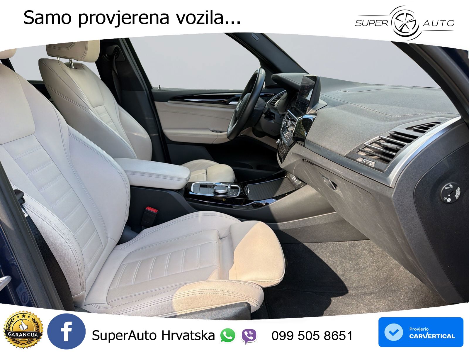 BMW iX3 80 kWh (286 KS) M Sport LED+GR SJED+ACC
