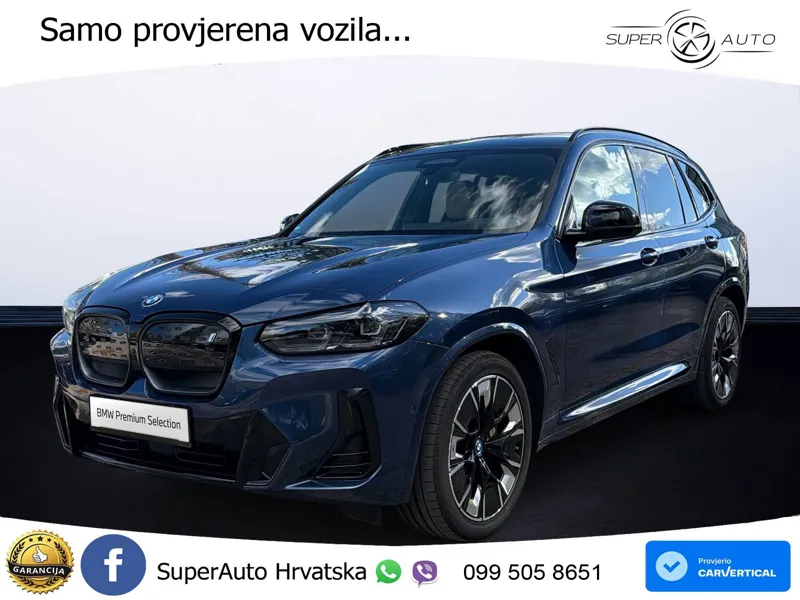 BMW iX3 80 kWh (286 KS) M Sport LED+GR SJED+ACC