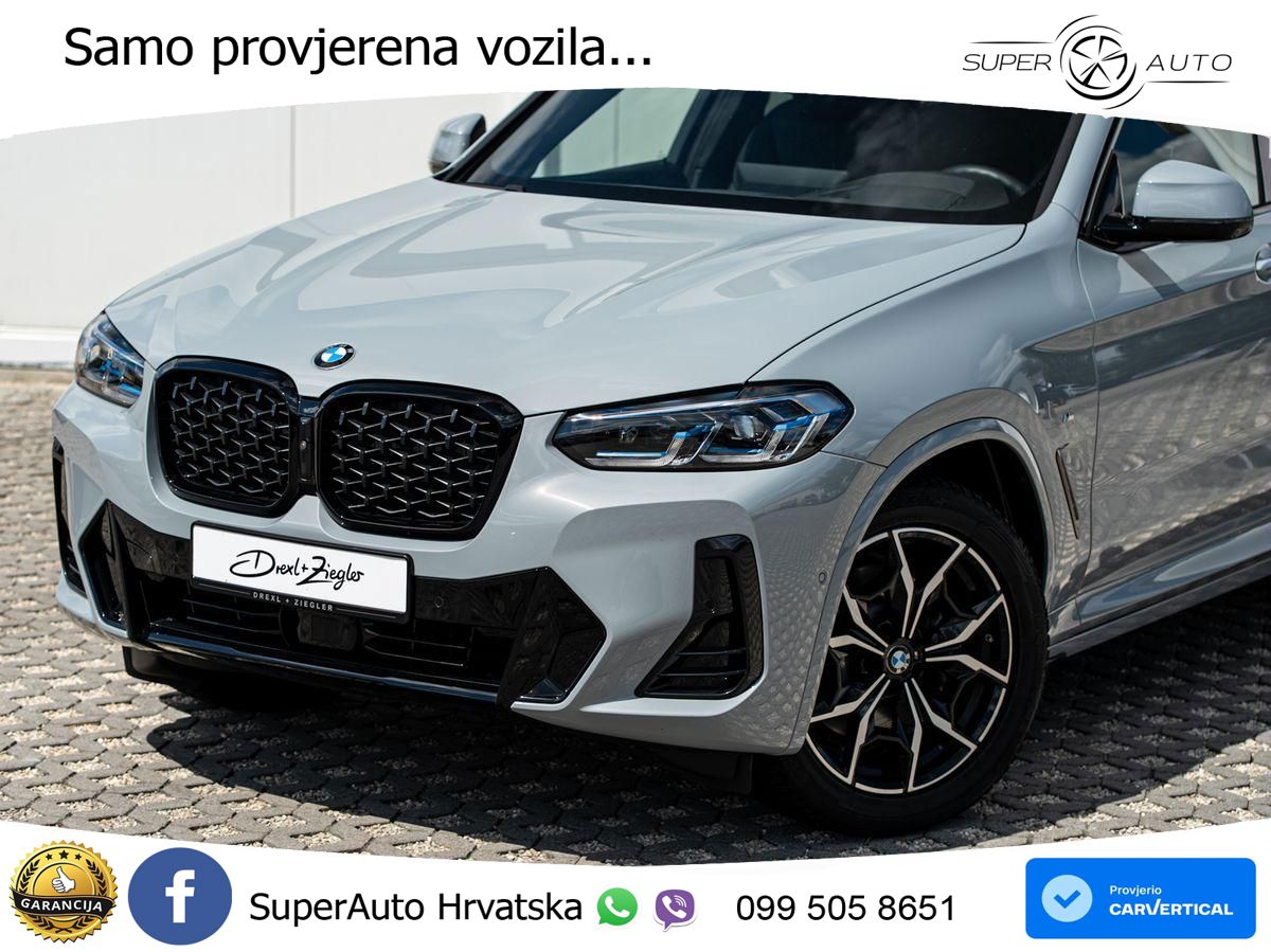 BMW X4 30d (286 KS) xDrive Steptronic M Sport ACC+HEAD+GR SJED+360+PANO