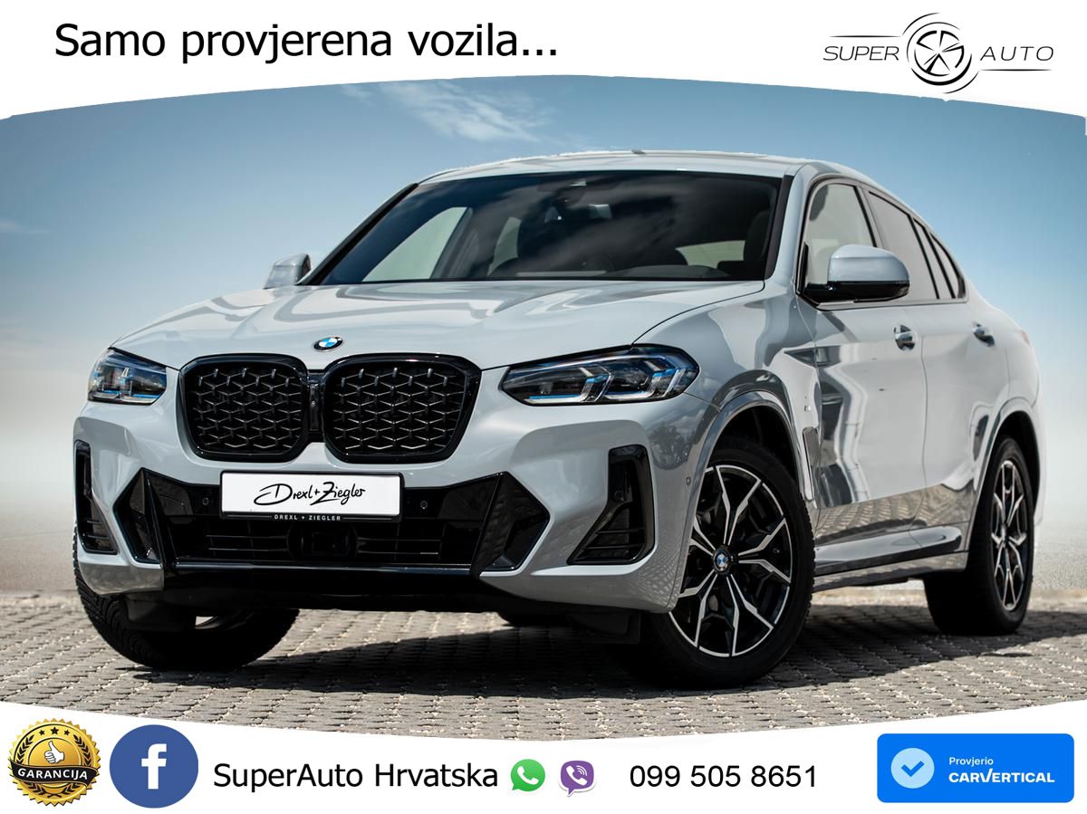 BMW X4 30d (286 KS) xDrive Steptronic M Sport ACC+HEAD+GR SJED+360+PANO