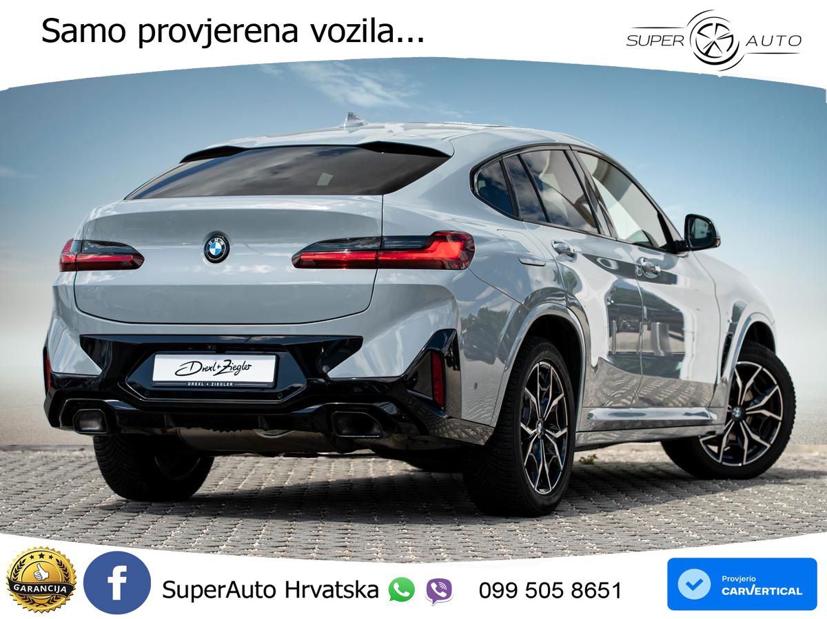 BMW X4 30d (286 KS) xDrive Steptronic M Sport ACC+HEAD+GR SJED+360+PANO