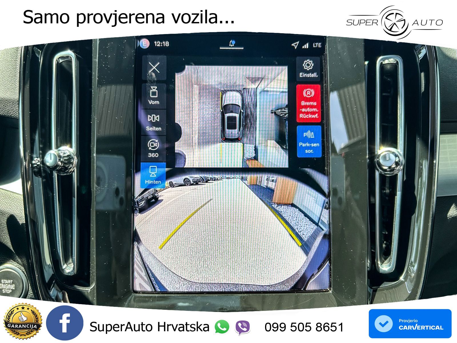 Volvo XC40 2.0 B3 163 KS Automatic ACC+GR SJED+360+PANO