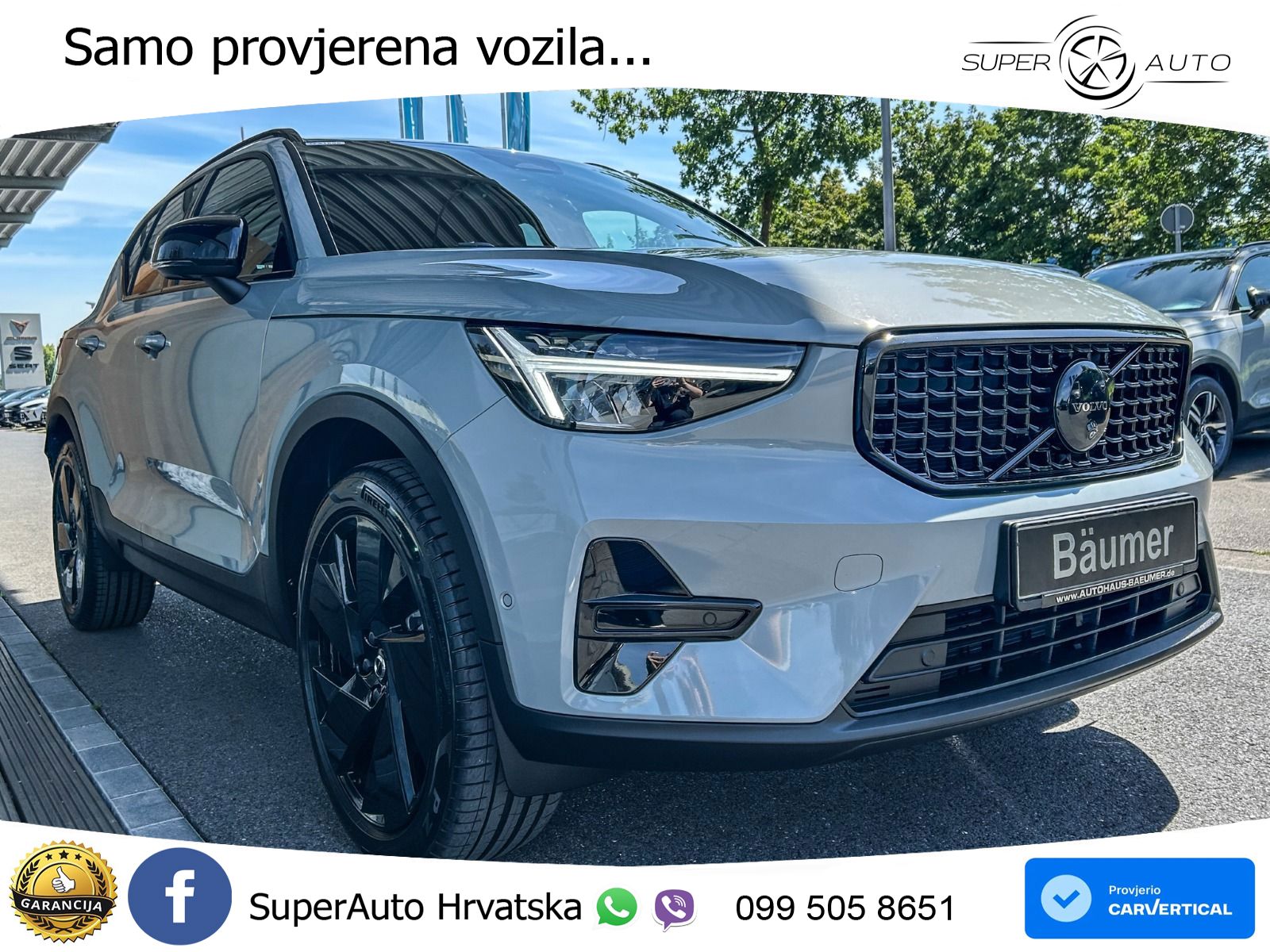 Volvo XC40 2.0 B3 163 KS Automatic ACC+GR SJED+360+PANO