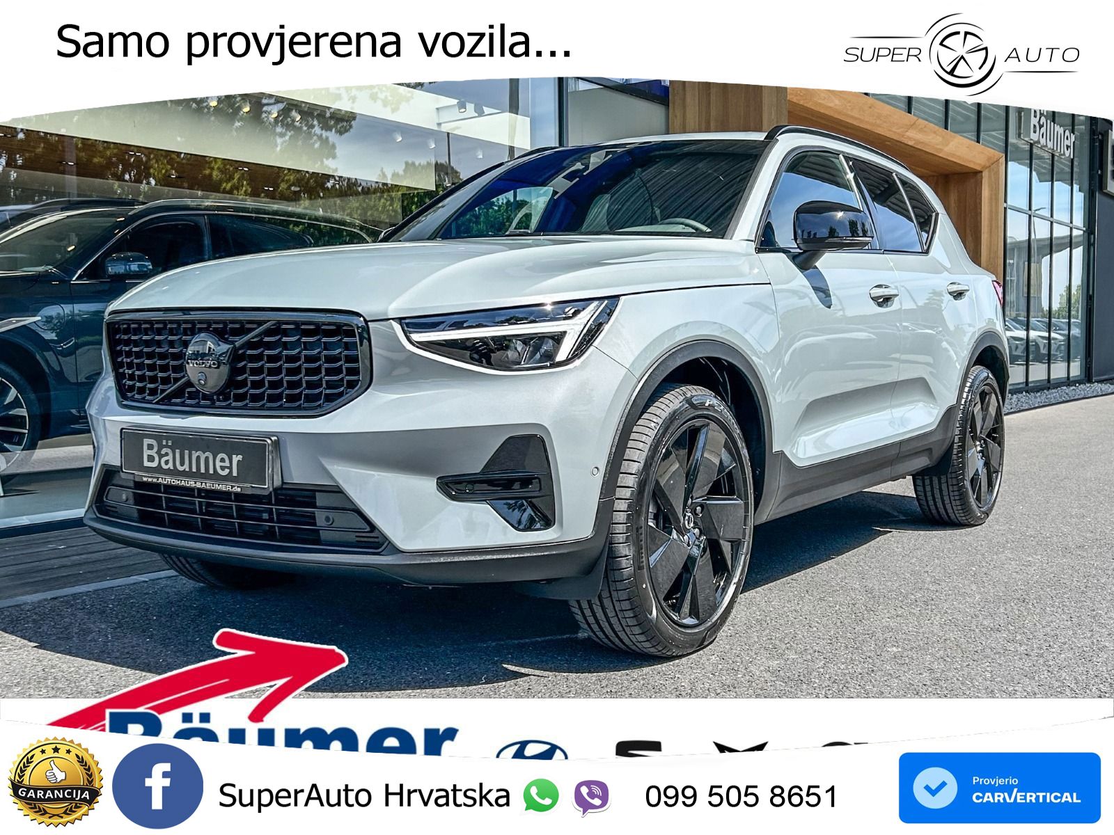 Volvo XC40 2.0 B3 163 KS Automatic ACC+GR SJED+360+PANO