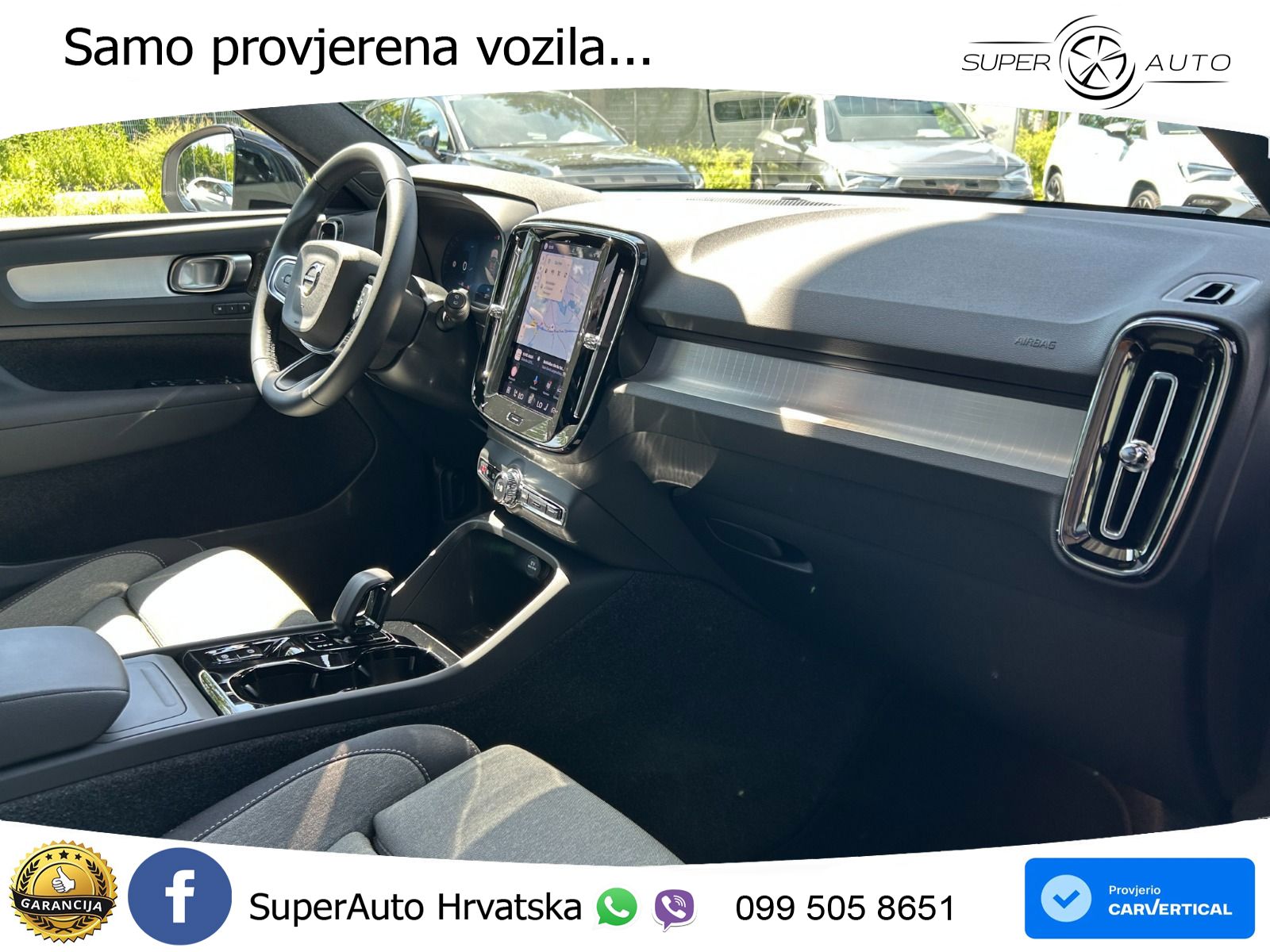 Volvo XC40 2.0 B3 163 KS Automatic ACC+GR SJED+360+PANO