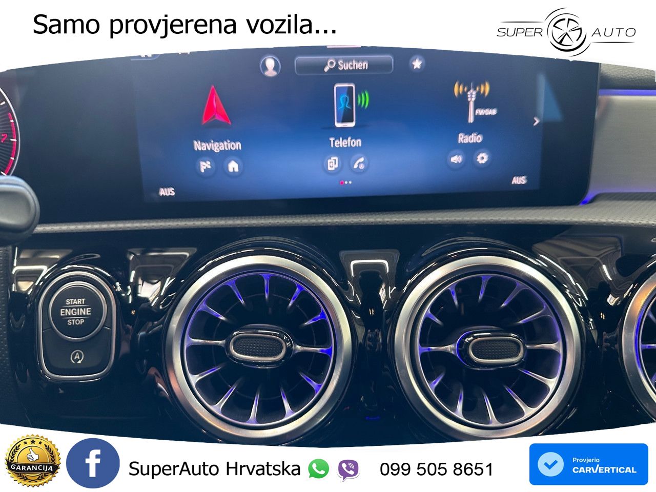 Mercedes-Benz A 200 7G-DCT AMG LED+GR SJED+ACC