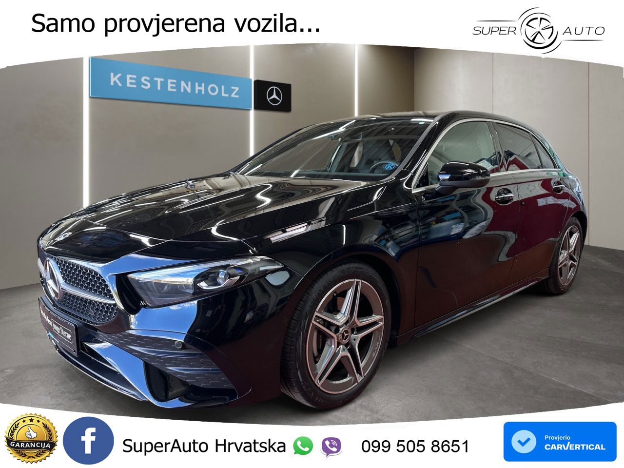 Mercedes-Benz A 200 7G-DCT AMG LED+GR SJED+ACC