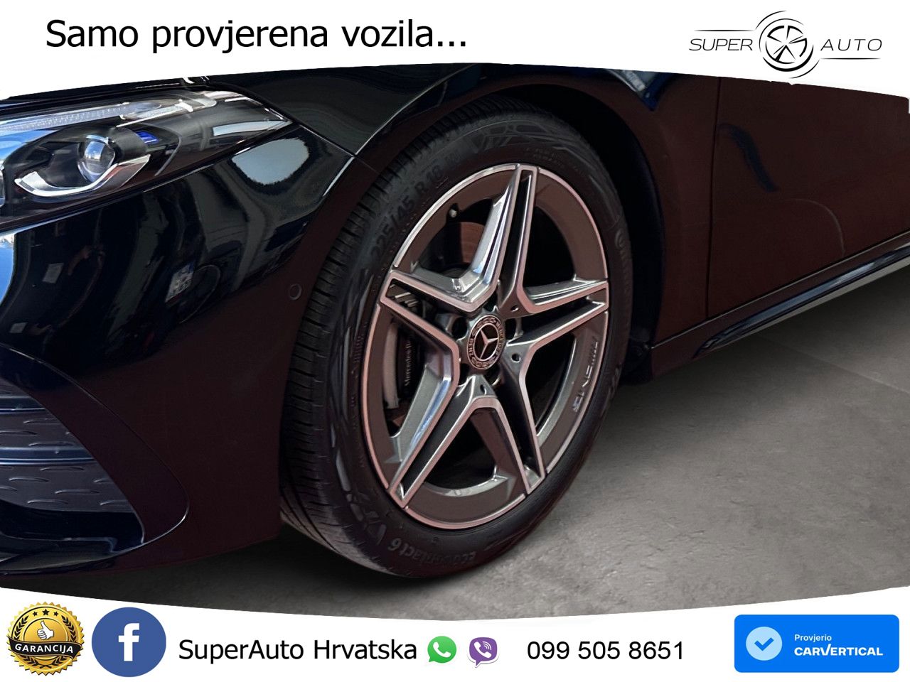 Mercedes-Benz A 200 7G-DCT AMG LED+GR SJED+ACC
