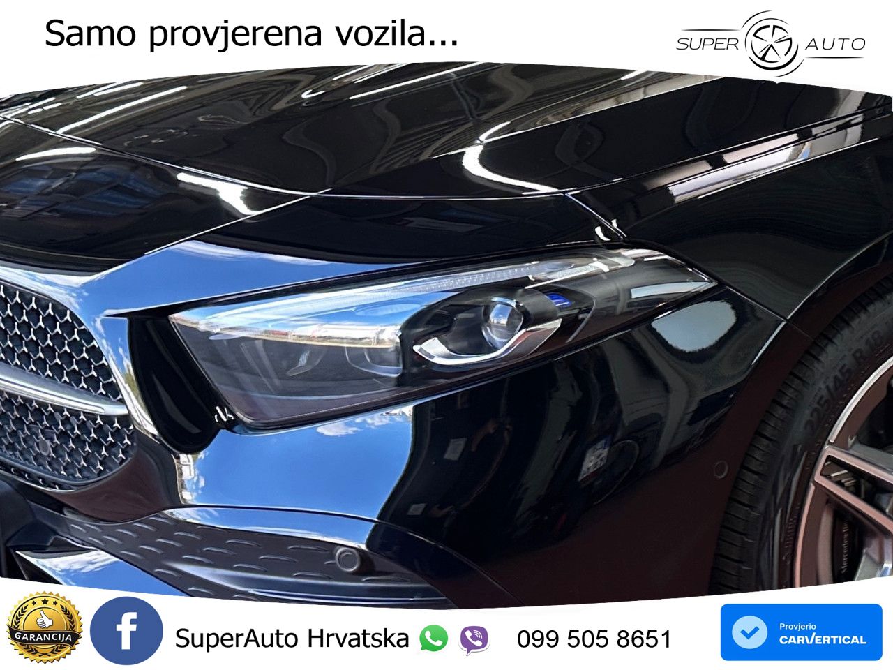 Mercedes-Benz A 200 7G-DCT AMG LED+GR SJED+ACC
