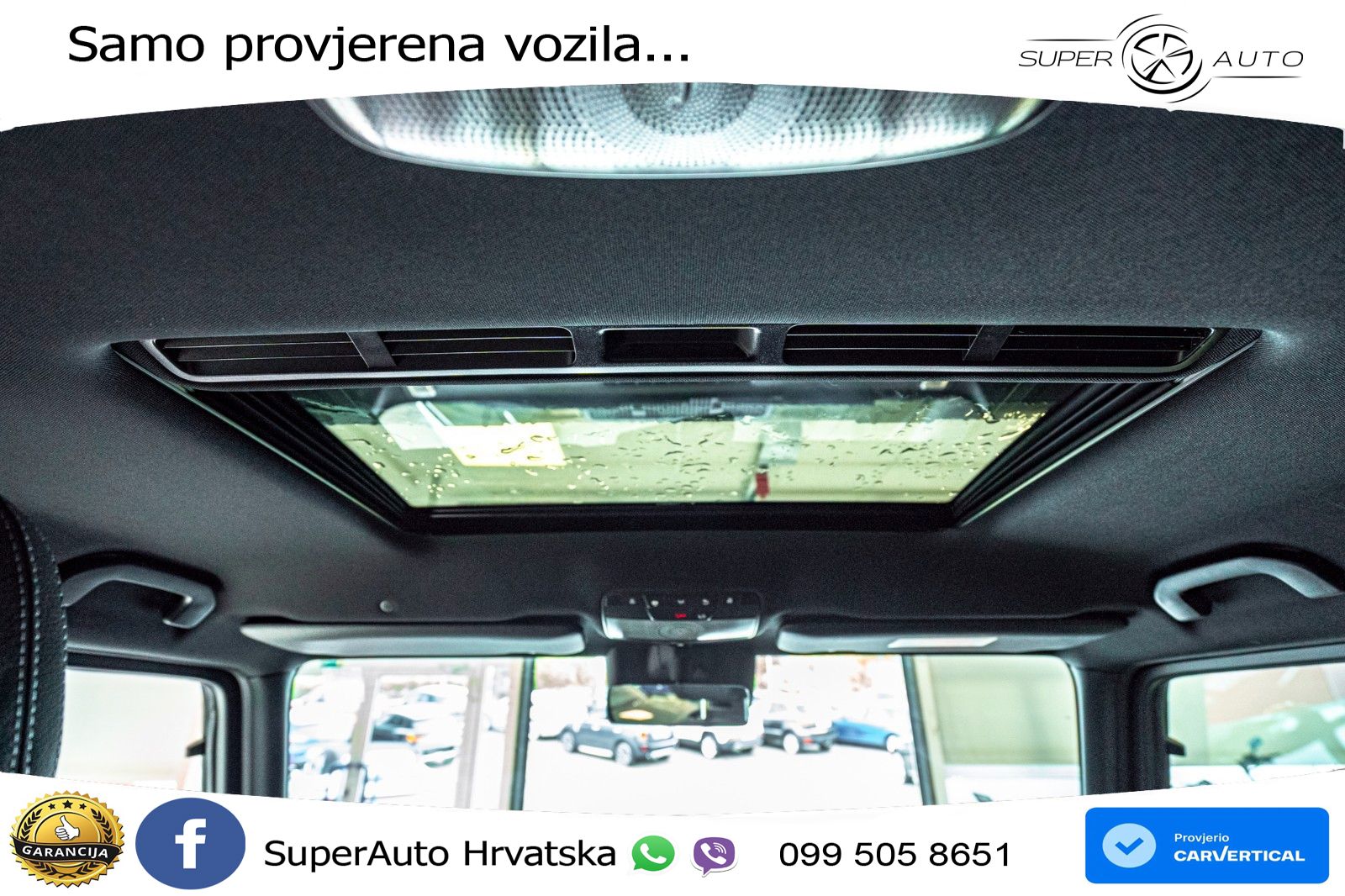 Mercedes G 450d Long (367 KS) 4MATIC 9G-TRONIC ZRAČNI+ACC+4xGR SJED+360