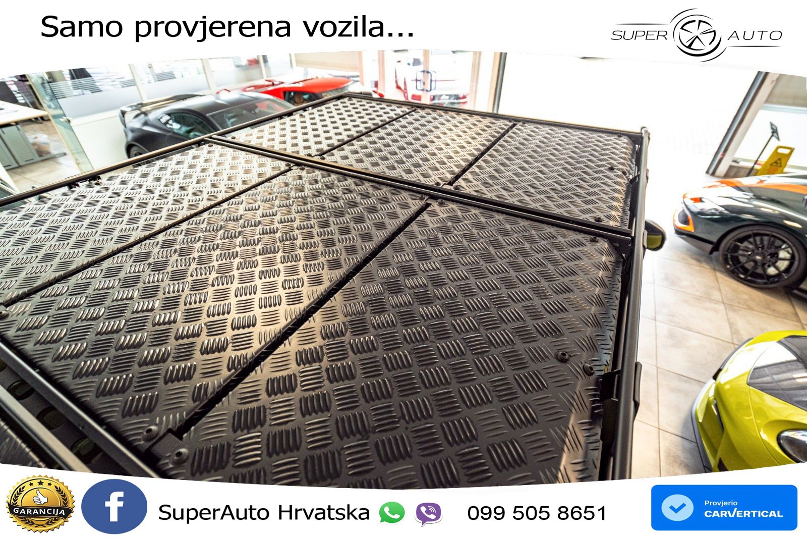 Mercedes G 450d Long (367 KS) 4MATIC 9G-TRONIC ZRAČNI+ACC+4xGR SJED+360