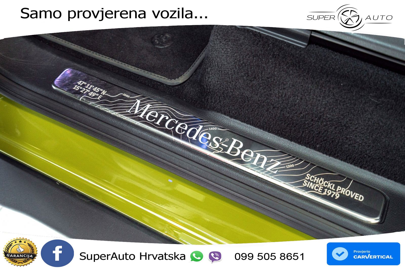 Mercedes G 450d Long (367 KS) 4MATIC 9G-TRONIC ZRAČNI+ACC+4xGR SJED+360