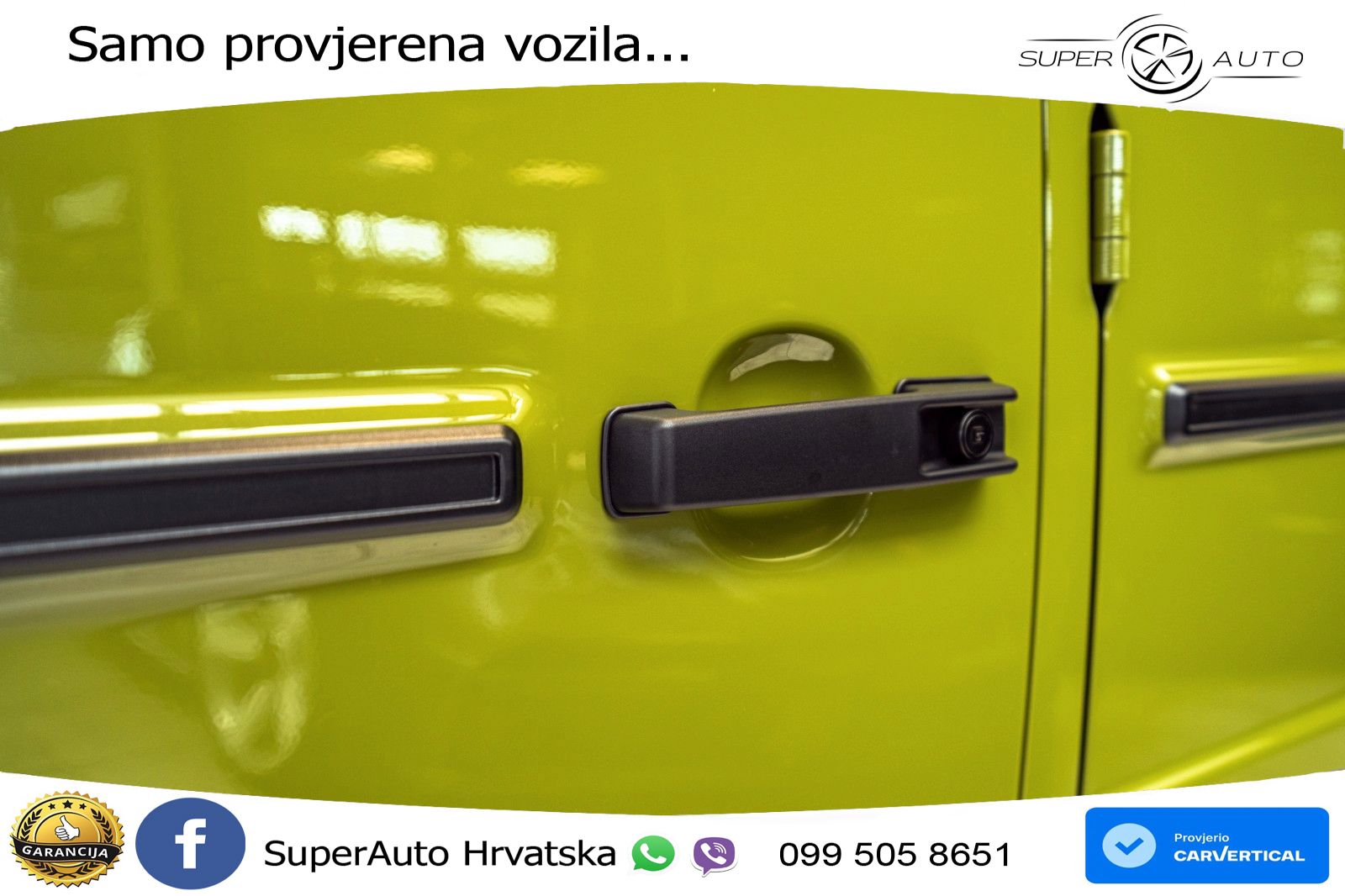 Mercedes G 450d Long (367 KS) 4MATIC 9G-TRONIC ZRAČNI+ACC+4xGR SJED+360