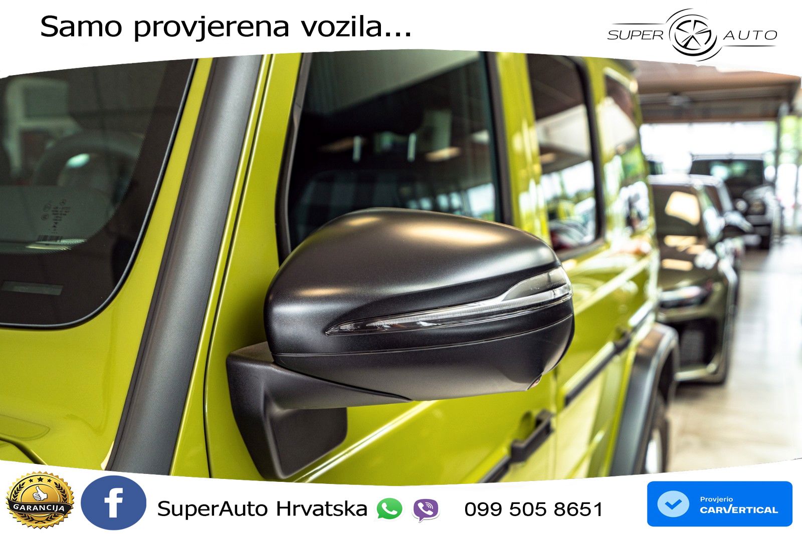 Mercedes G 450d Long (367 KS) 4MATIC 9G-TRONIC ZRAČNI+ACC+4xGR SJED+360