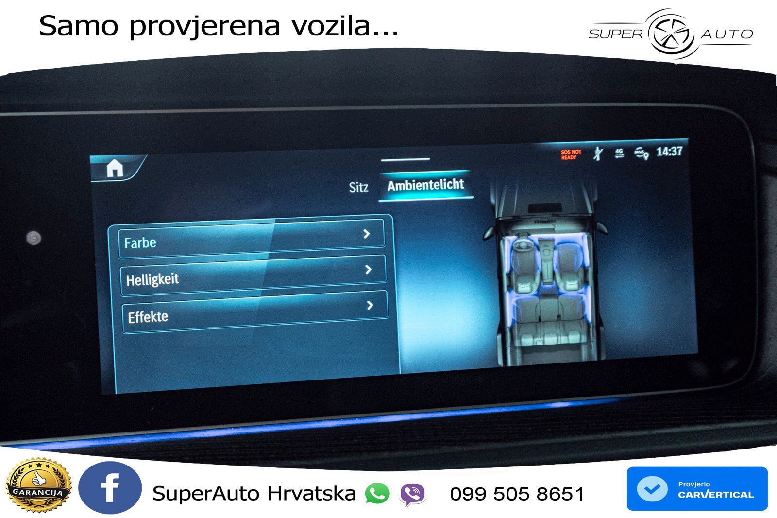 Mercedes G 450d Long (367 KS) 4MATIC 9G-TRONIC ZRAČNI+ACC+4xGR SJED+360
