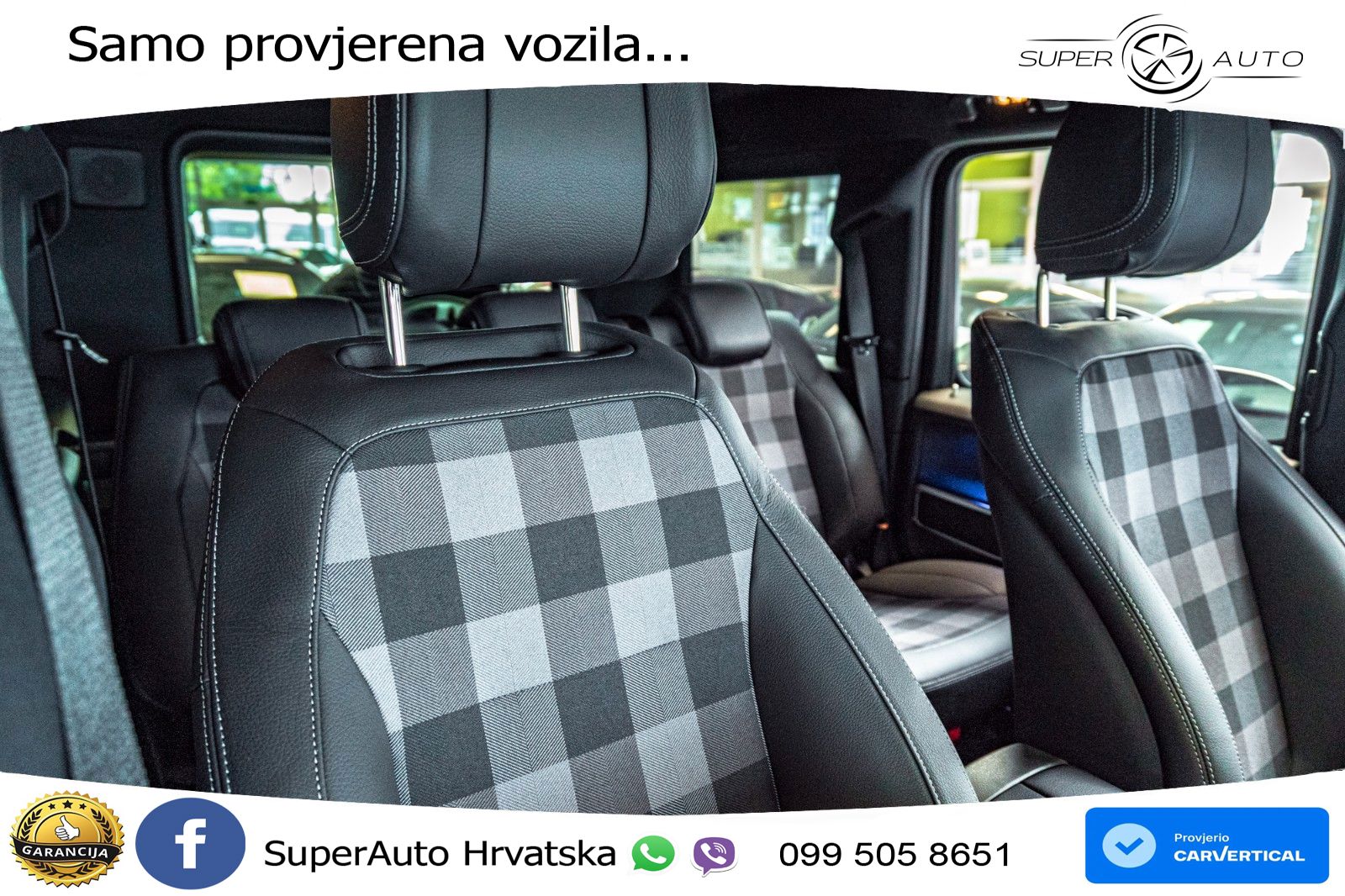 Mercedes G 450d Long (367 KS) 4MATIC 9G-TRONIC ZRAČNI+ACC+4xGR SJED+360