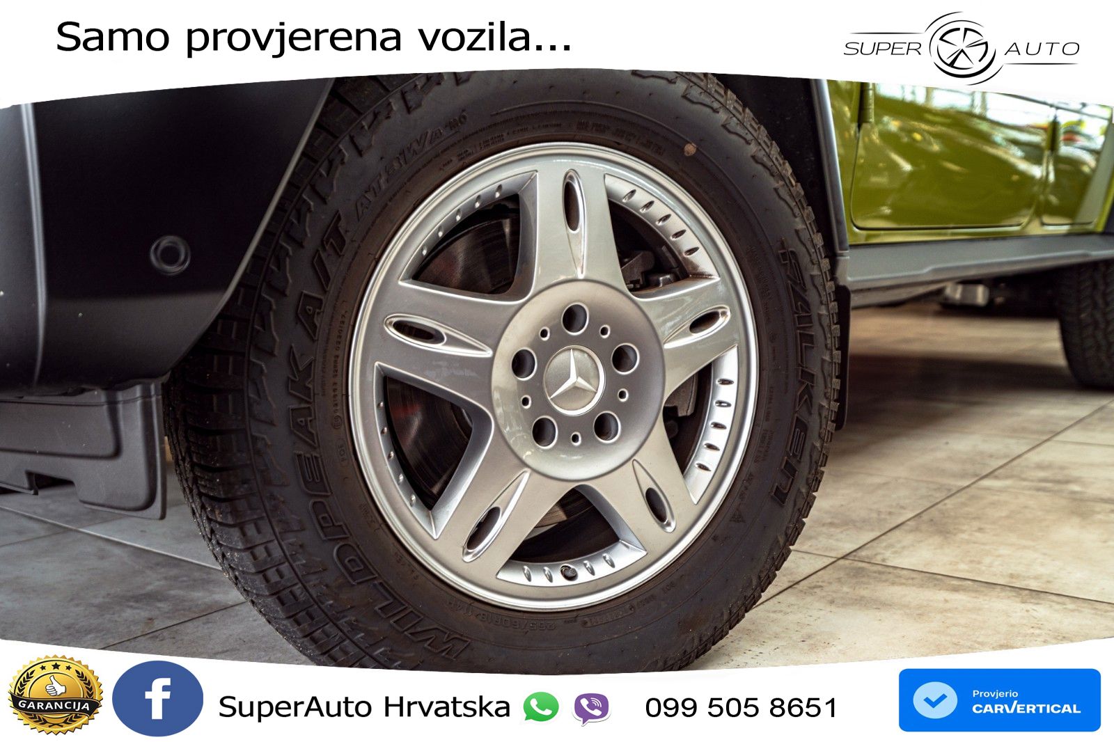 Mercedes G 450d Long (367 KS) 4MATIC 9G-TRONIC ZRAČNI+ACC+4xGR SJED+360