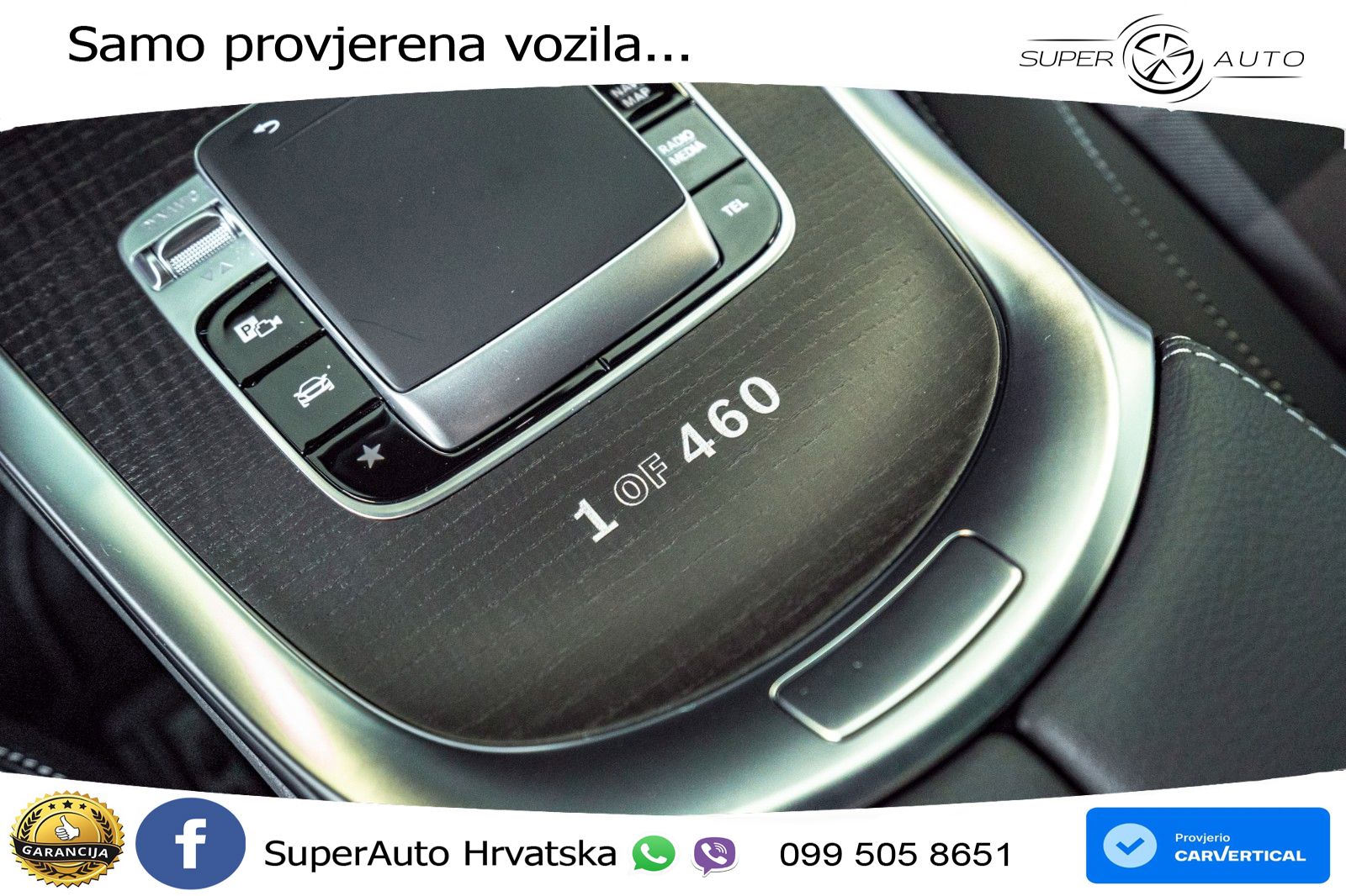 Mercedes G 450d Long (367 KS) 4MATIC 9G-TRONIC ZRAČNI+ACC+4xGR SJED+360