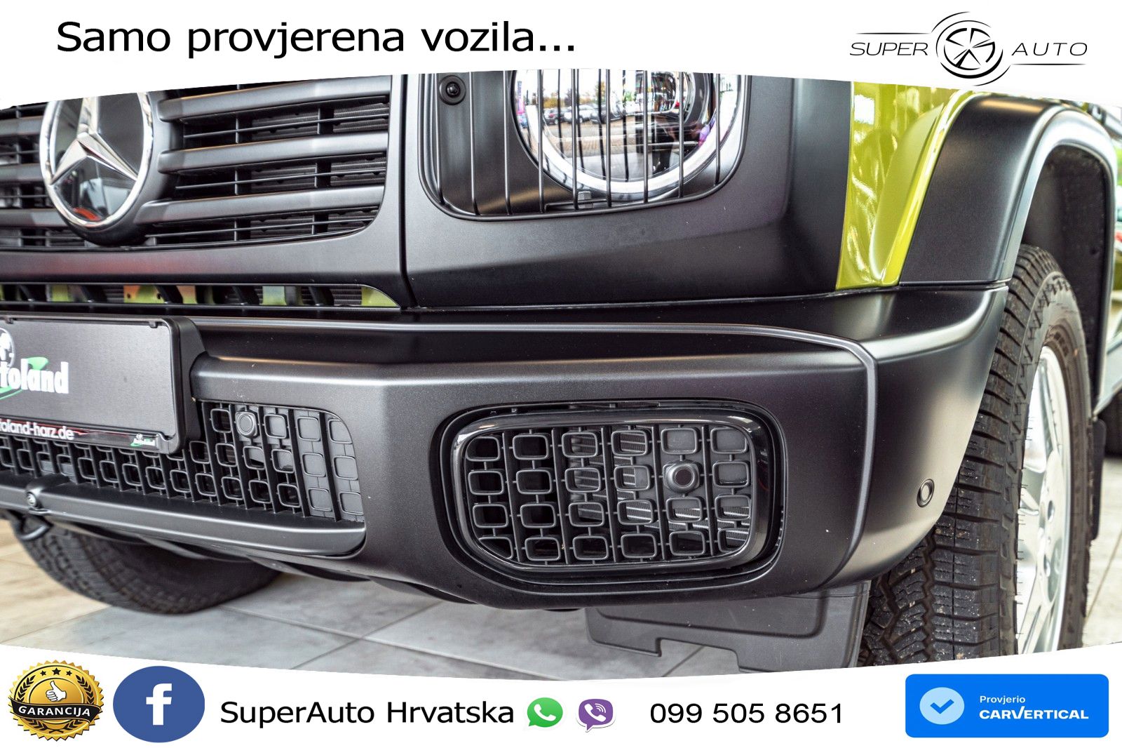 Mercedes G 450d Long (367 KS) 4MATIC 9G-TRONIC ZRAČNI+ACC+4xGR SJED+360