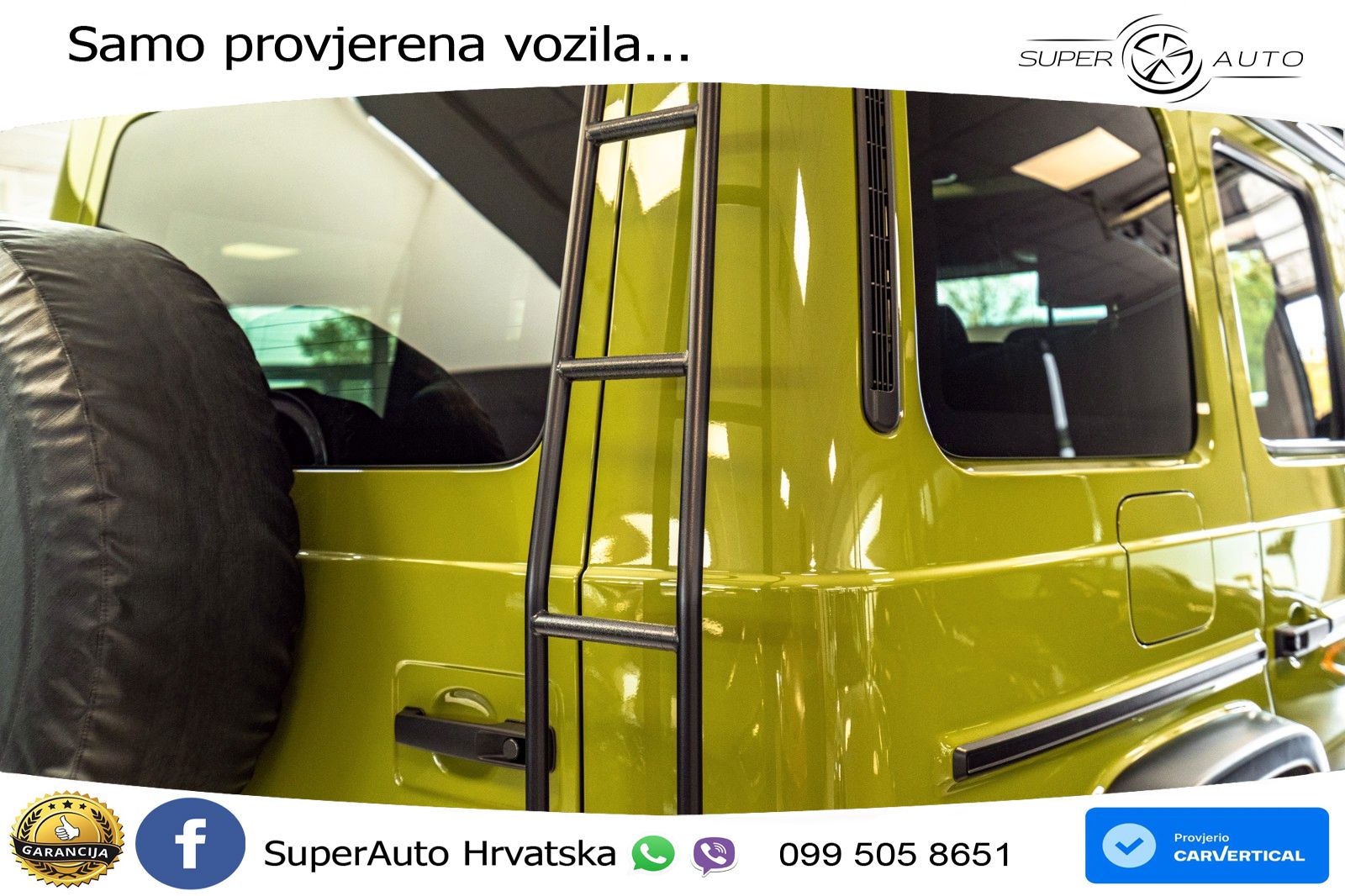 Mercedes G 450d Long (367 KS) 4MATIC 9G-TRONIC ZRAČNI+ACC+4xGR SJED+360
