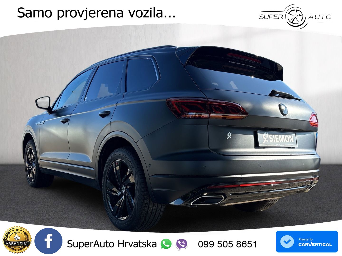 Volkswagen Touareg 3.0 V6 TDI (231 KS) 4MOTION Tiptronic R-Line MATRIX+GR SJED+KAM