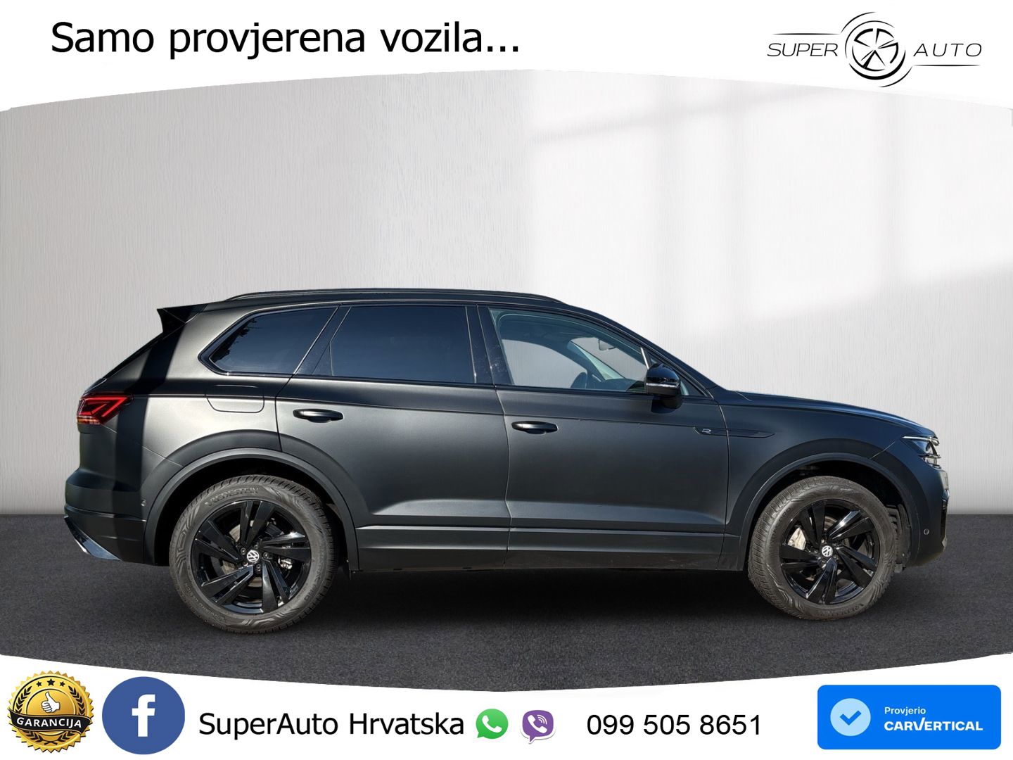 Volkswagen Touareg 3.0 V6 TDI (231 KS) 4MOTION Tiptronic R-Line MATRIX+GR SJED+KAM