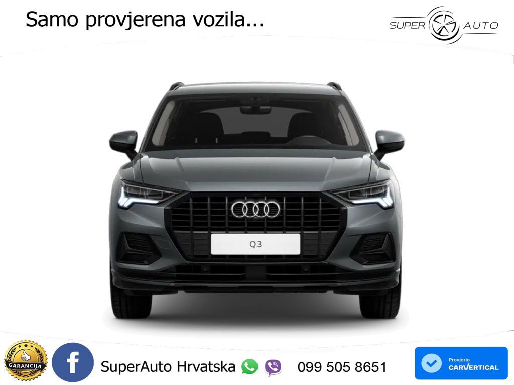 Audi Q3 35 TDI (150 KS) S tronic advanced LED+GR SJED+ACC