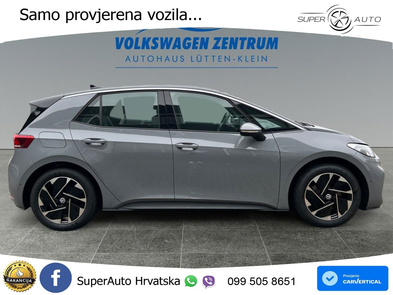 Volkswagen ID.3 Pro 62 kWh (204 KS) LED+GR SJED+ACC