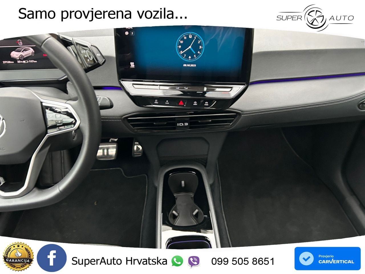 Volkswagen ID.3 Pro 62 kWh (204 KS) LED+GR SJED+ACC